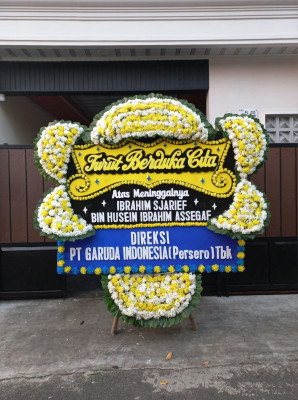 Papan Bunga Duka di Mekar Damai